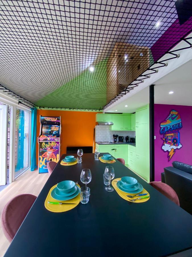 Capsule Forever Young - Jacuzzi - Sauna - Billard - Arcade De Jeux - Netflix & Home Cinema - Ping Pong Hastiere-par-dela Exteriér fotografie