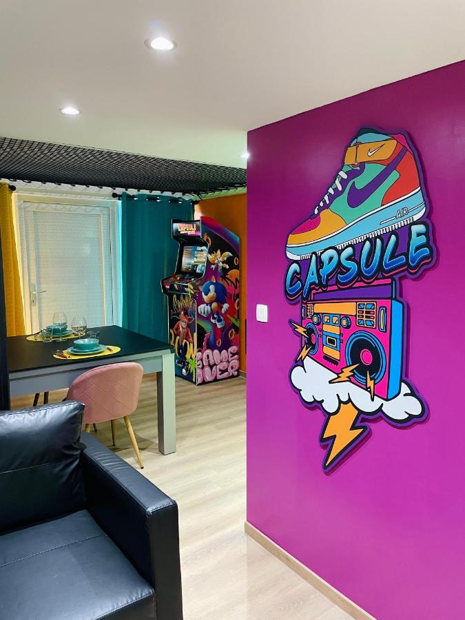 Capsule Forever Young - Jacuzzi - Sauna - Billard - Arcade De Jeux - Netflix & Home Cinema - Ping Pong Hastiere-par-dela Exteriér fotografie